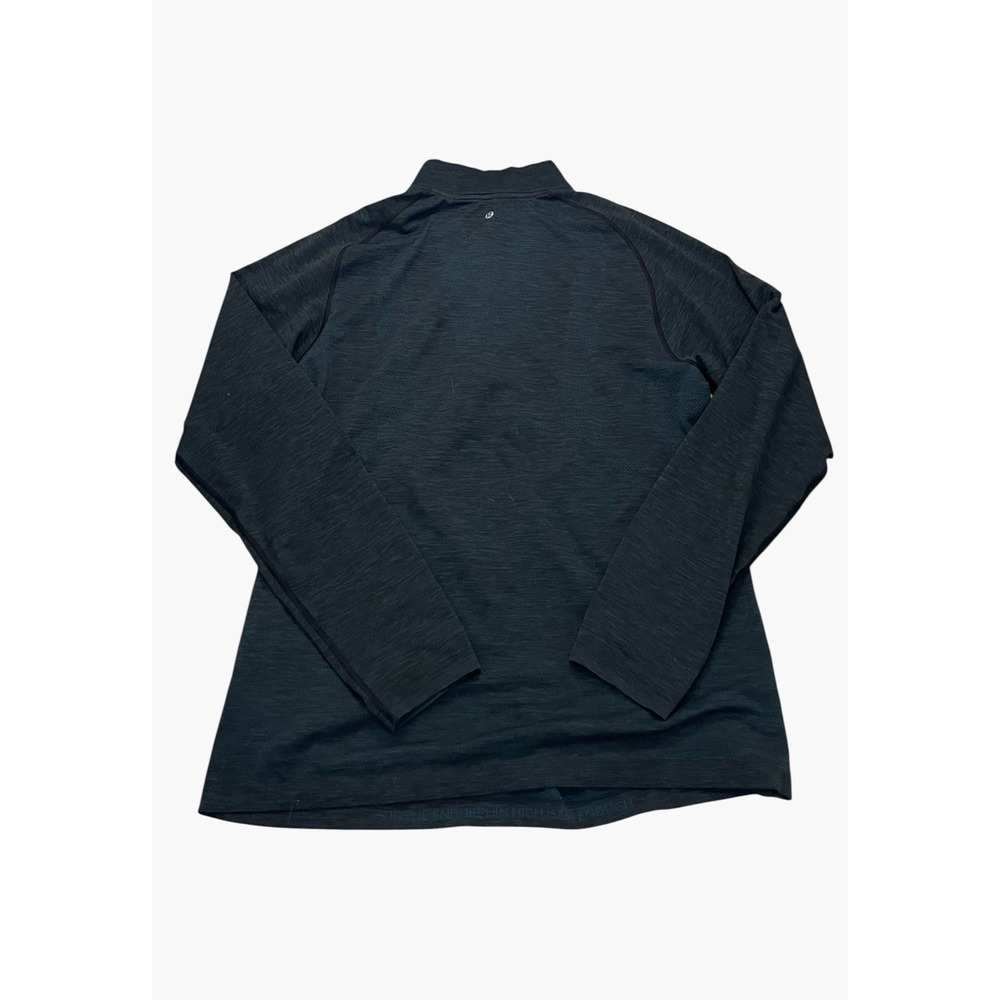 Lululemon Shirt Mens XL Blue Metal Vent Tech 1/4 Zip Long Sleeve Sweater - Picture 4 of 9